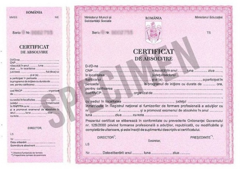 Diploma Curs Masaj-Reflexogen Timisoara